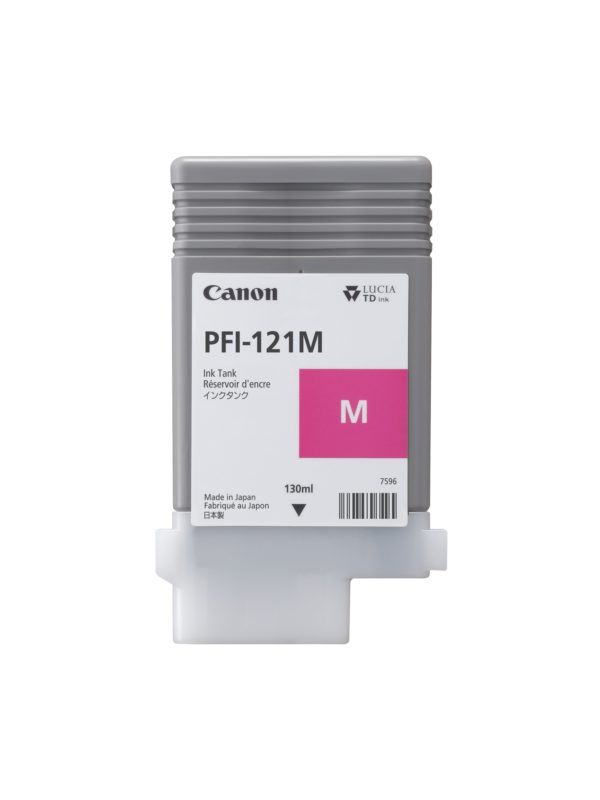 Canon PFI-121 magenta blæk 130ml
