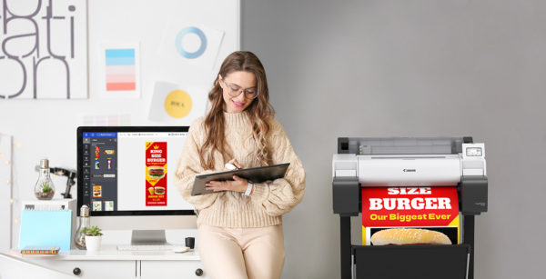 Canon TM-240 24" storformatprinter, bordmodel - Image 3